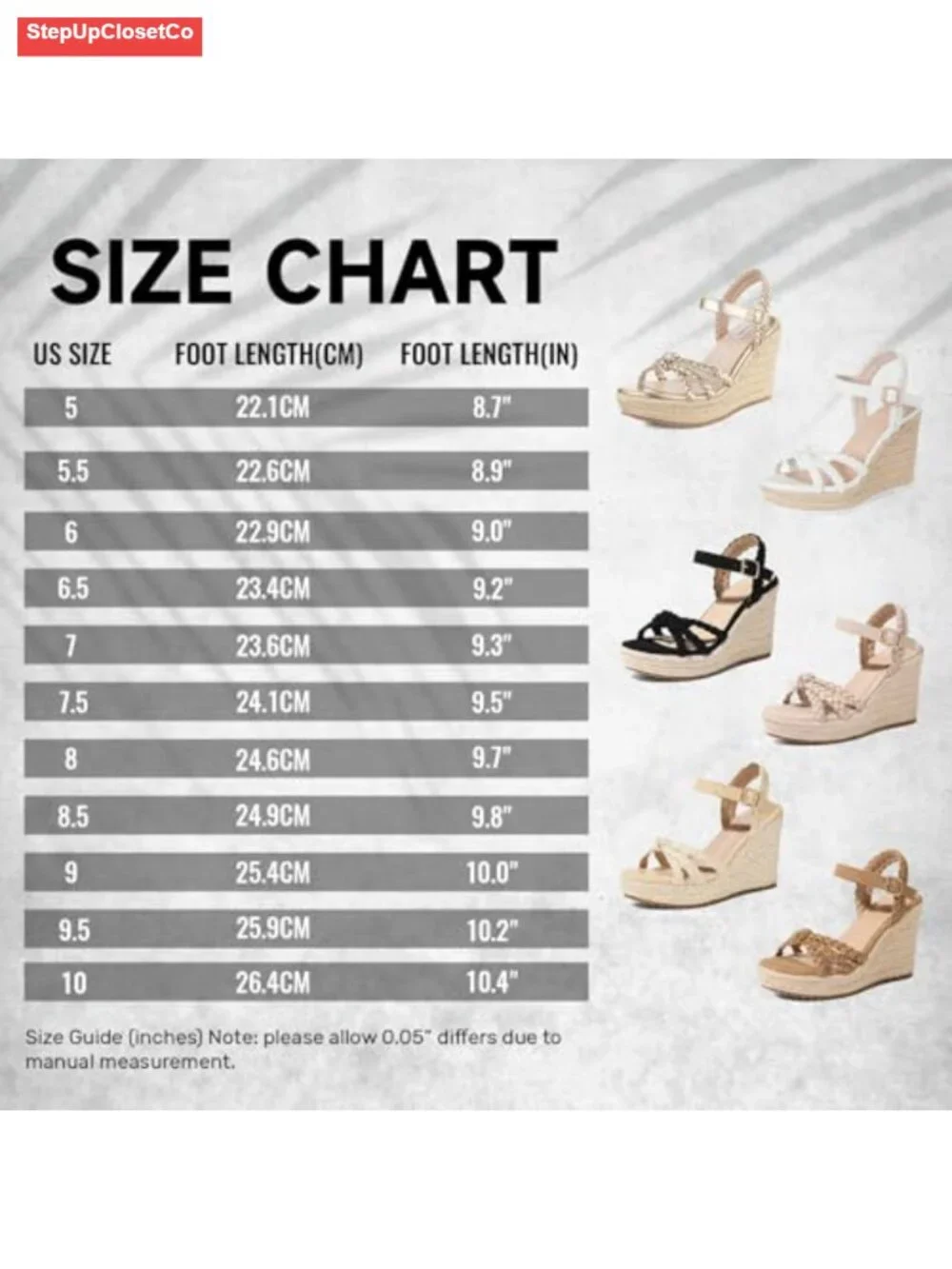 Women's Espadrille Wedge Sandals Braided Knot Ankle Strap Open Toe Platform
